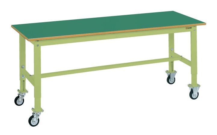 【ポイント15倍】【直送品】 サカエ 軽量高さ調整作業台TKKタイプ(移動式) TKK6-157FC (038533) 【大型】