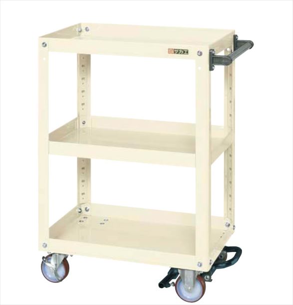 【ポイント15倍】【直送品】 サカエ スーパーワゴン(フットブレーキ付) EKR 200BRNUI (021618) 【大型】 : sakae 021618 : 工具屋さん 33,605円