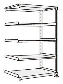 【ポイント15倍】【直送品】 サカエ 中軽量棚NEW型連結(200KG/段・H2100MM・5段) NEW 2315R (204714) 【特大・送料別】 : sakae 204714 : 工具屋さん 27,830円