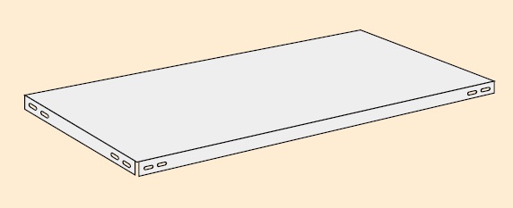 【直送品】 サカエ 軽中量棚ＮＤＷ型用オプション棚板セット NDW 157N (208306) 【特大・送料別】 :k sakae 208306:工具屋さん