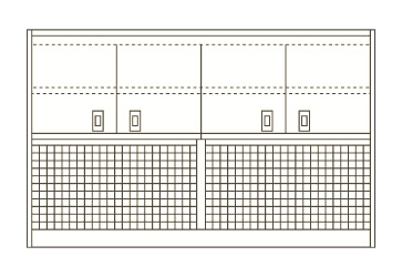 【直送品】 サカエ ピットイン（架台） PN-2HMPCKW (251733) 【大型】