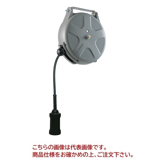 三協リール (TRIENS) 耐火花性ソフトホースリール 1/4×10m SHS-210SB