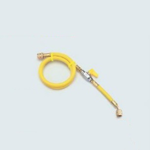 【35％OFF】 イチネンTASCO 工具 : TA133AB-3 バルブ付チャージホース150cm黄 配管用部品