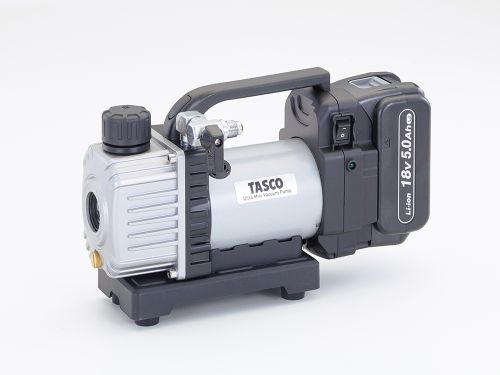 イチネンTASCO 省電力型充電式真空ポンプ本体 ケース付(TA150CS-25) TA150ZPC
