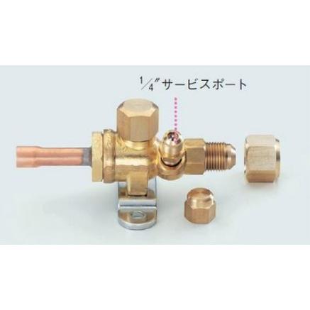 イチネンTASCO サービスポート付ボールバルブ5/8ロウ付 TA281HA-5