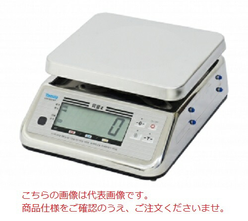 大和製衡 防水型デジタル上皿はかり UDS-600-WPN-6 - 計測、検査