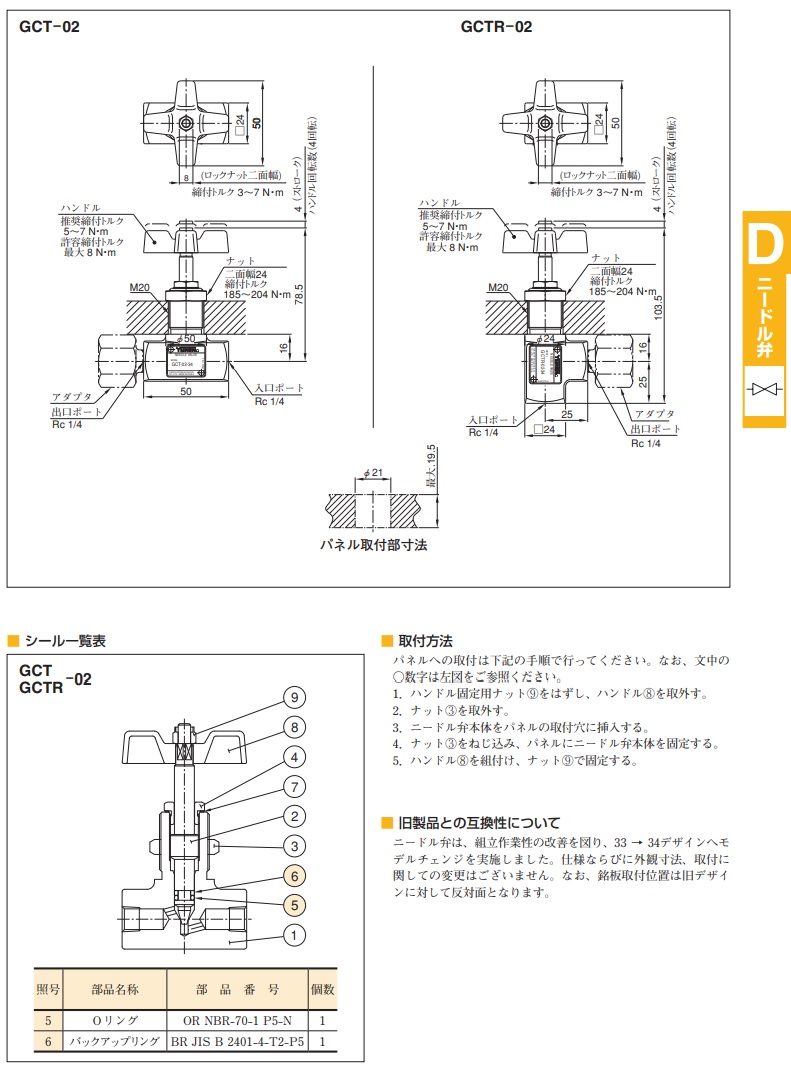 【直送品】 油研工業 ニードル弁 GCT-02-34 :k-yuken-gct-02-34:工具屋さんYahoo!店 - 通販 - Yahoo ...