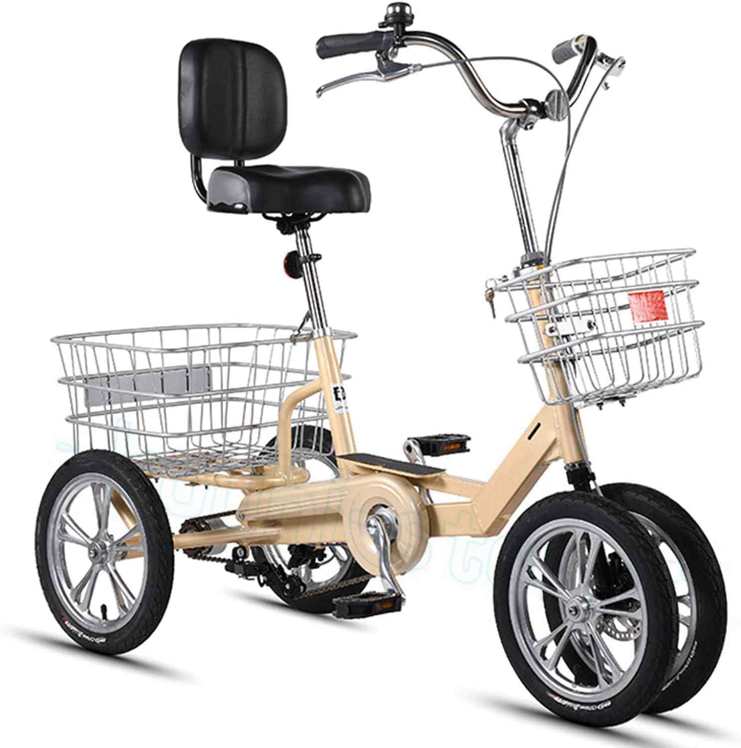 自転車　三輪シニア　高齢 三輪自転車 大人用 高齢者 シニア 自転車 三輪車 14インチ3輪バイク