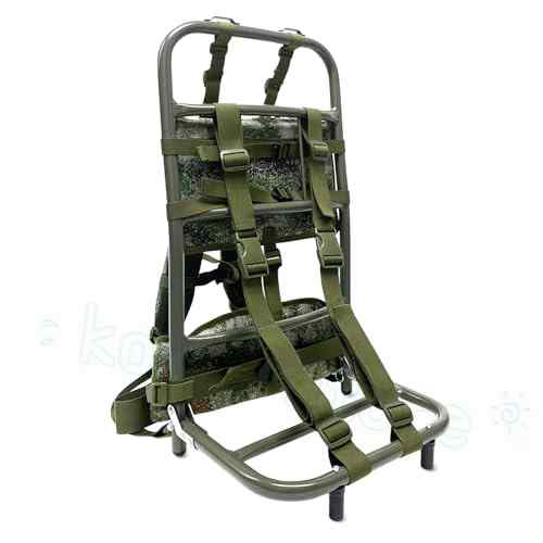 キャリー 背負子 登山用 アルミ合金 ポータブル 折りたたみ式 耐荷重