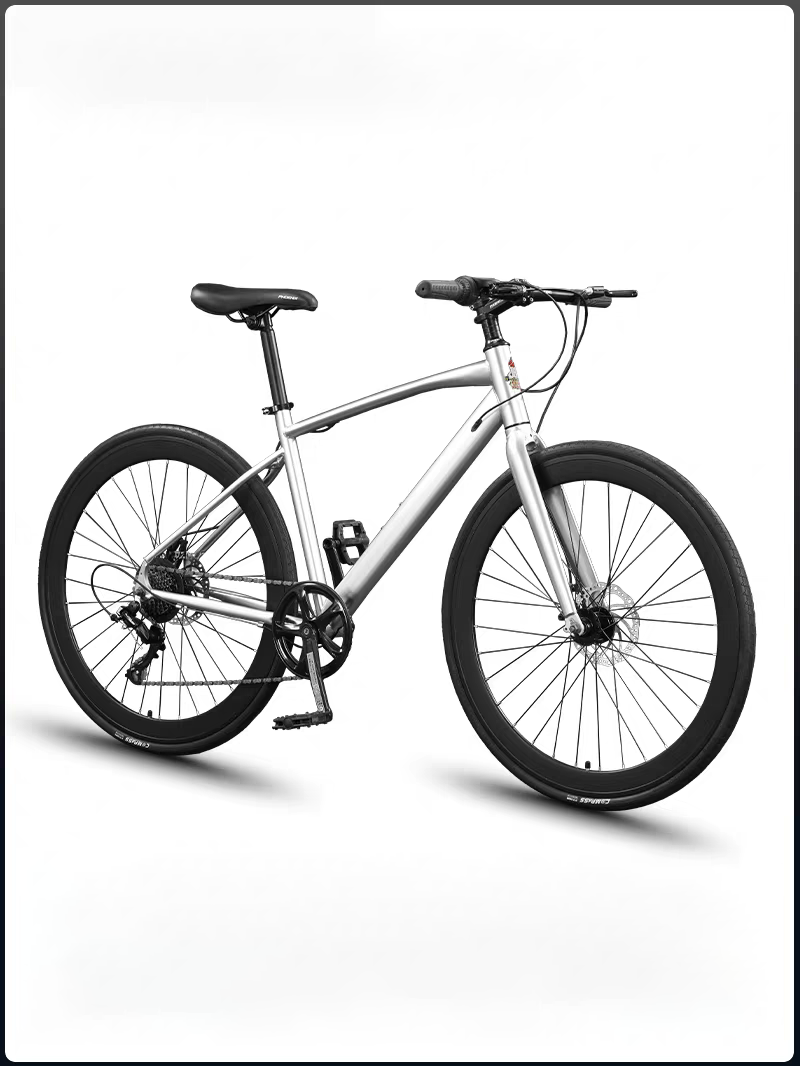 自転車 ロードバイク 700c 700×28c 24段変速MTB 高炭素鋼フレーム 前後