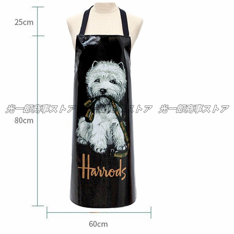 Harrods ハロッズ　エプロンPVC　防水　動物エプロン　人気　可愛い 20type