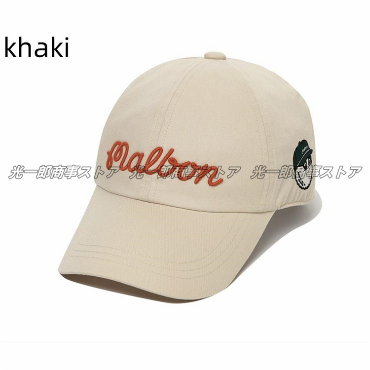 MALBON キャップ 帽子 ゴルフキャップ 旅行 スポーツ用 Golf レディース　メンズ　ゴルフ...