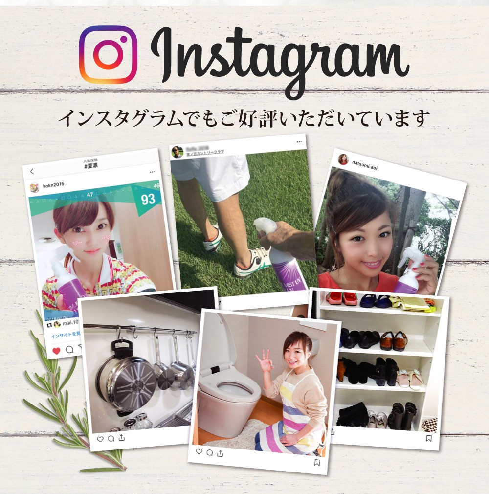 インスタグラムでも大人気