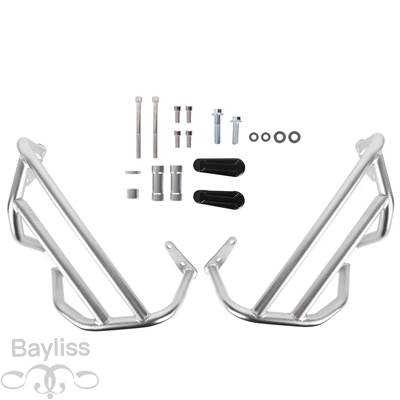 【並行輸入品】 ゴールドウィング GL1800 エンジンガードバンパーバイクハイウェイクラッシュバーホンダゴールドウィング GL 1800 2018-2023 ステンレスアクセ_2