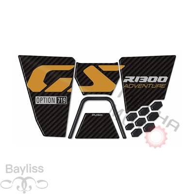 並行輸入品】 バイク用3Dステッカー bmw タンクドア r1300gs