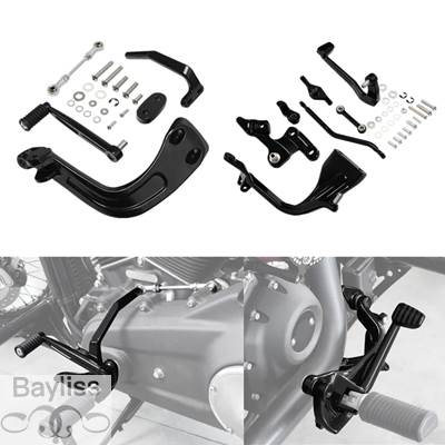 【並行輸入品】 ハーレースポーツグライド ファットボブ 2018-2023 flsb fxfb fxdrs適合するミッドコントロールシフトブレーキサイド_2