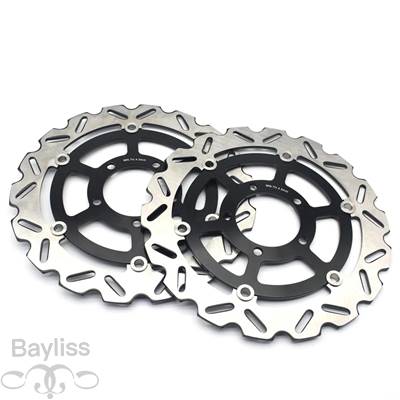 【並行輸入品】 バイクフロントブレーキディスクローター カワサキニンジャ用 ZX-6R zx6r 636cc 2013-2020 z800 z 800 e 2013-2016 zzr1400 zx14r 2006-2020の画像