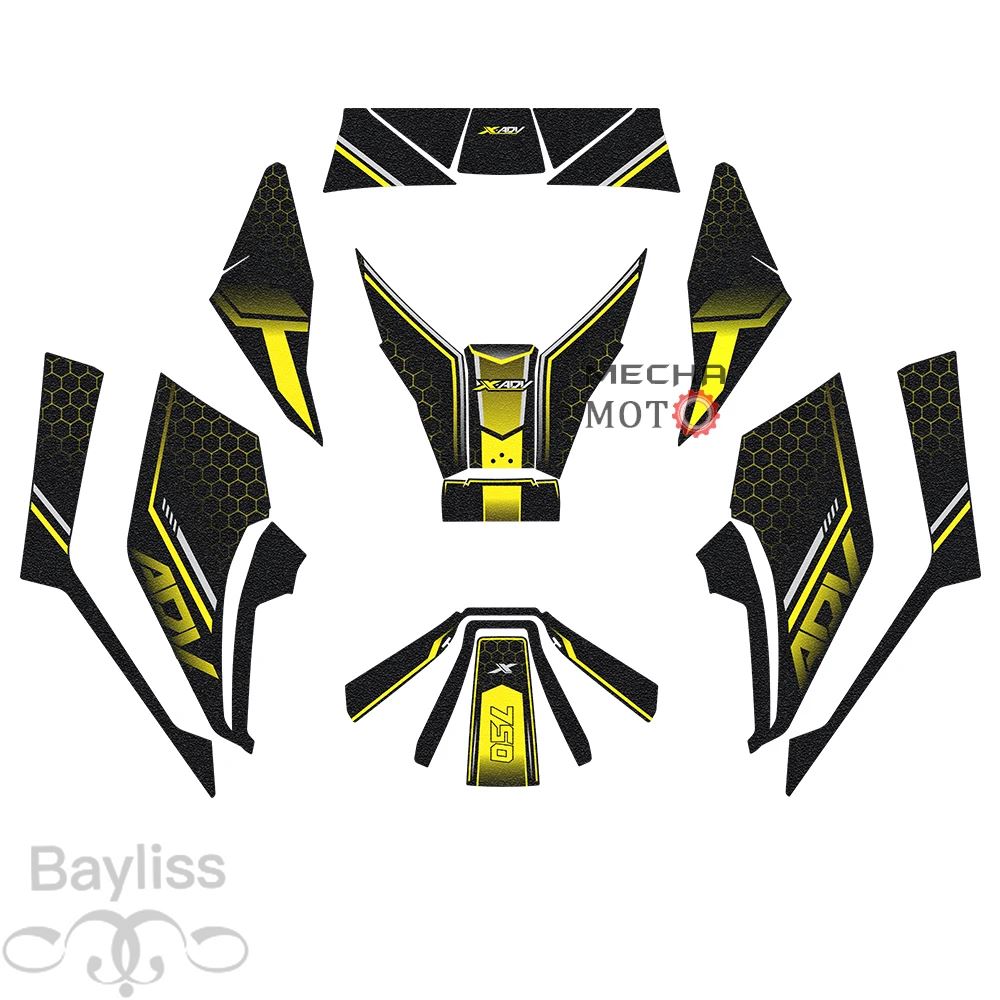 並行輸入品】 X-ADV 750 2025 フルステッカーキットアクセサリーバイク