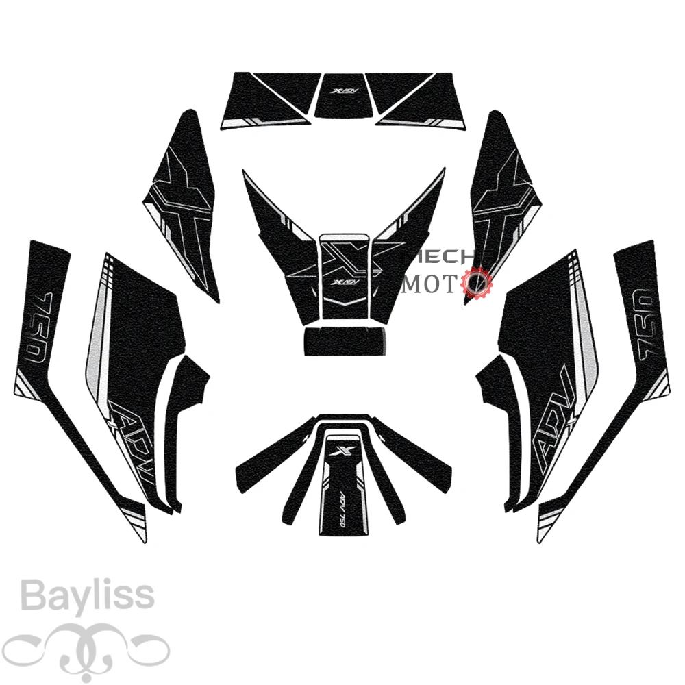 並行輸入品】 X-ADV 750 2025 フルステッカーキットアクセサリーバイク