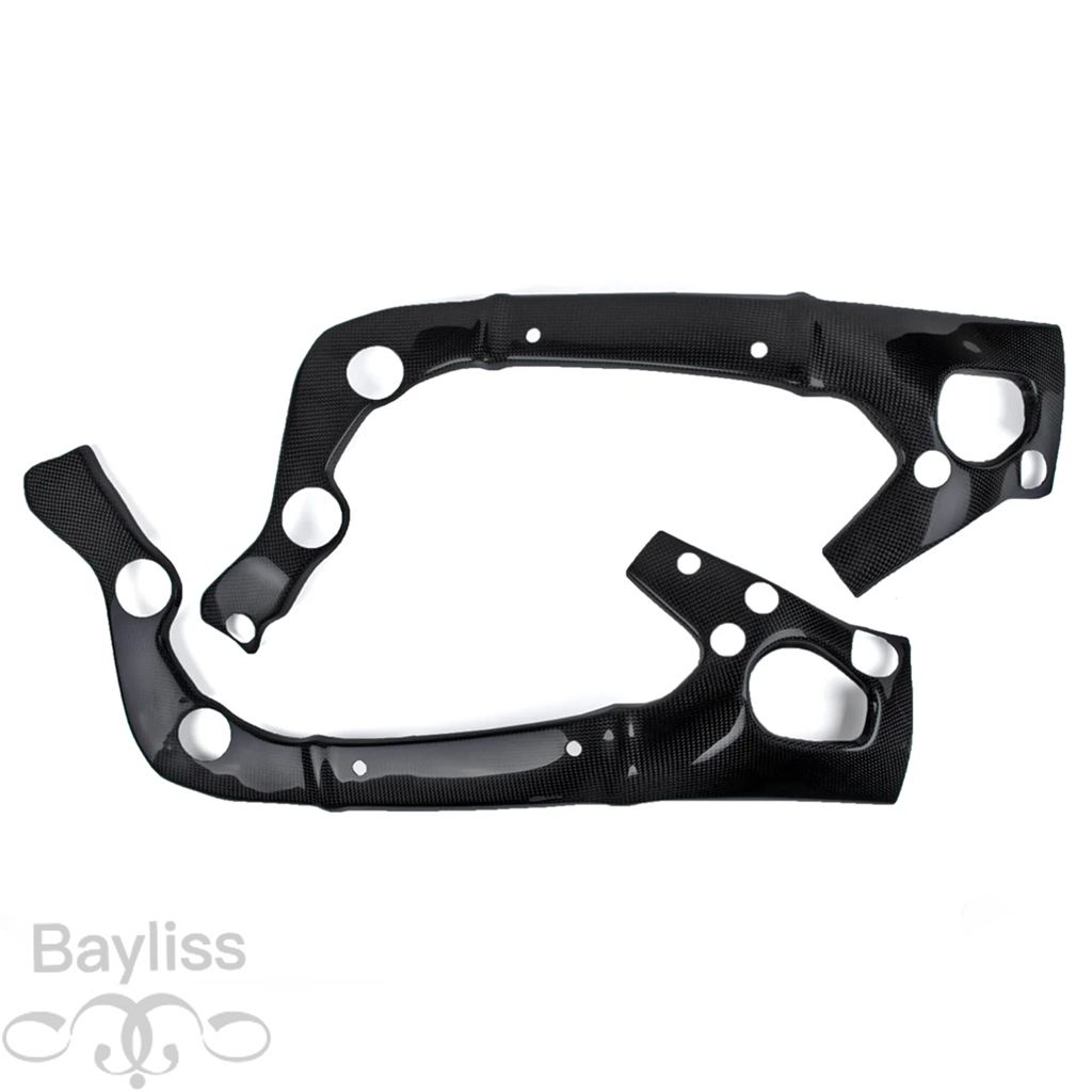 【並行輸入品】 バイク用カーボンフレームカバー スズキgsxr1000用プロテクターGSX-R 1000 2017 2018 2019 2020 2021の画像