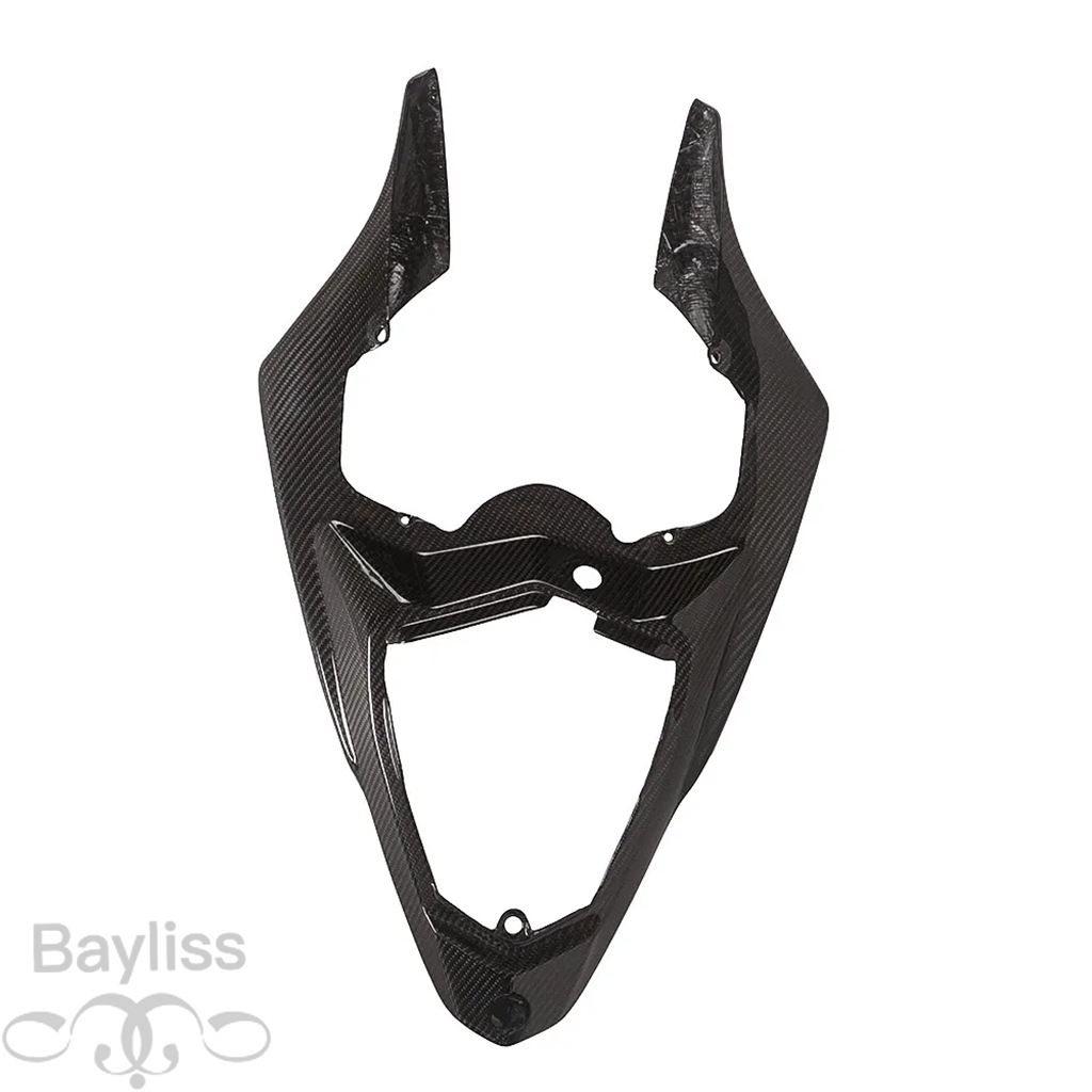 【並行輸入品】 バイク用カーボンリアサスペンションシート ヤマハ yzf r1 2009 2010 2011 2012 2013 2014の画像