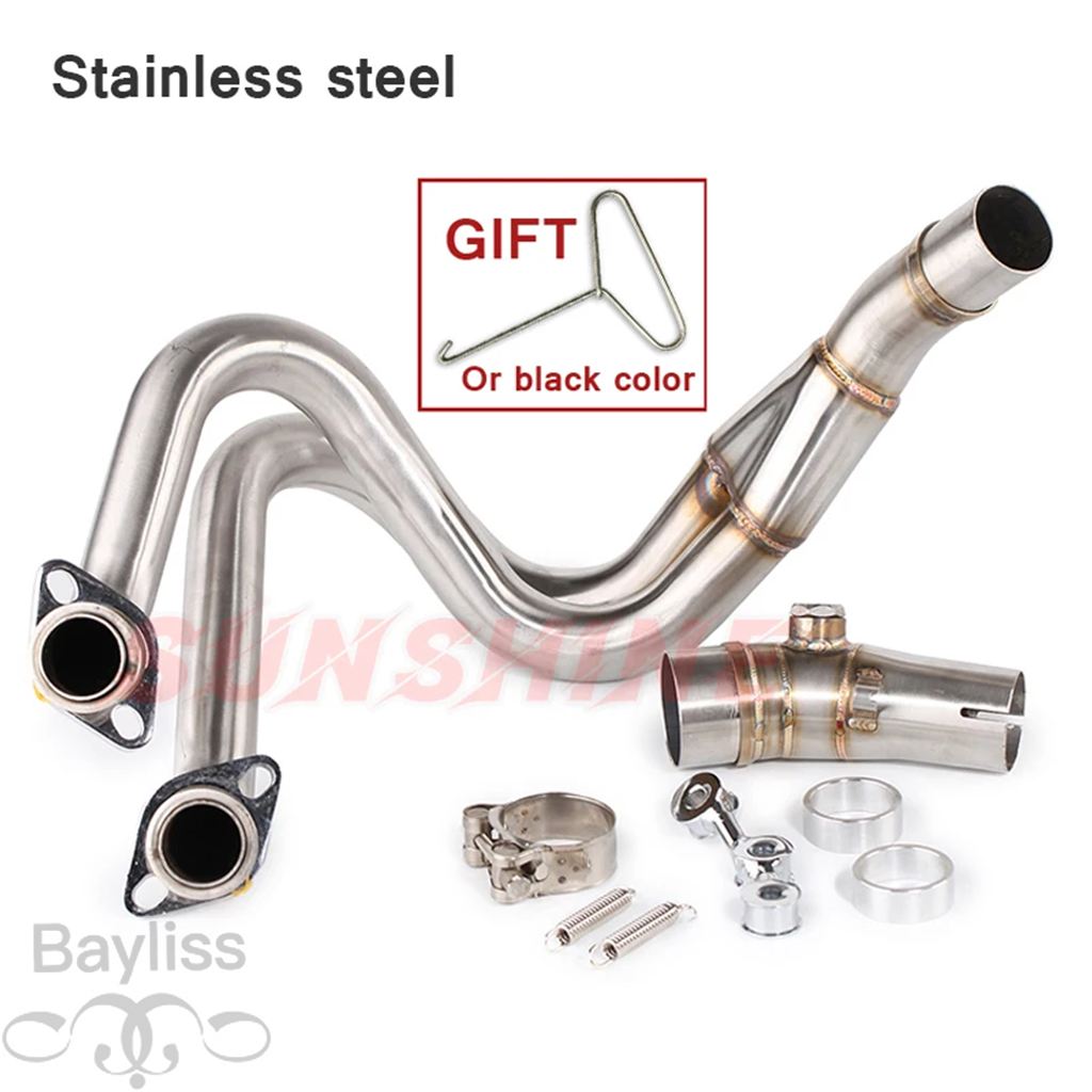 【並行輸入品】 バイク 二輪用フロントエキゾースト カワサキ6f er6n z650 versys 650 ninja650用フルシステムの画像