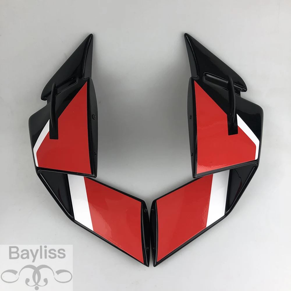 【並行輸入品】 S 1000RR 2024 固定ウイングレット BMW S1000RR S1000 RR 2019 2020 2021 2022 2023 2024 フェアリングウイングフロントスポイラー ABS プラス