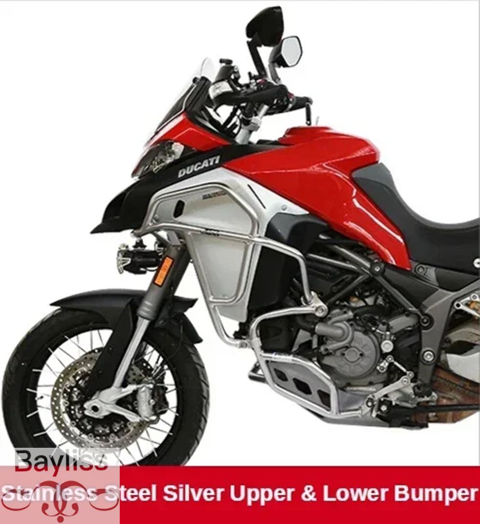 【並行輸入品】 バイクフレーム保護バンパーエンジンガードクラッシュバープロテクタータンクバンパーアクセサリードゥカティ Multistrada1260 エンデュアの画像