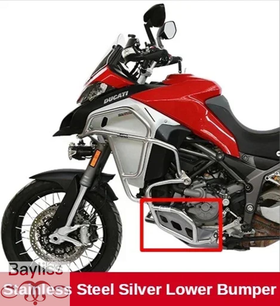 【並行輸入品】 バイクフレーム保護バンパーエンジンガードクラッシュバープロテクタータンクバンパーアクセサリードゥカティ Multistrada1260 エンデュアの画像