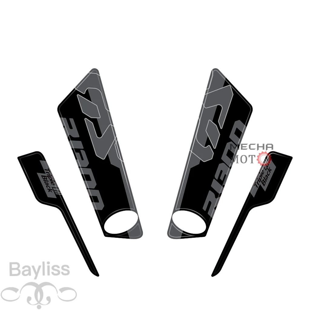 並行輸入品】 3D 樹脂ステッカー フェンダー保護キット BMW R1300GS