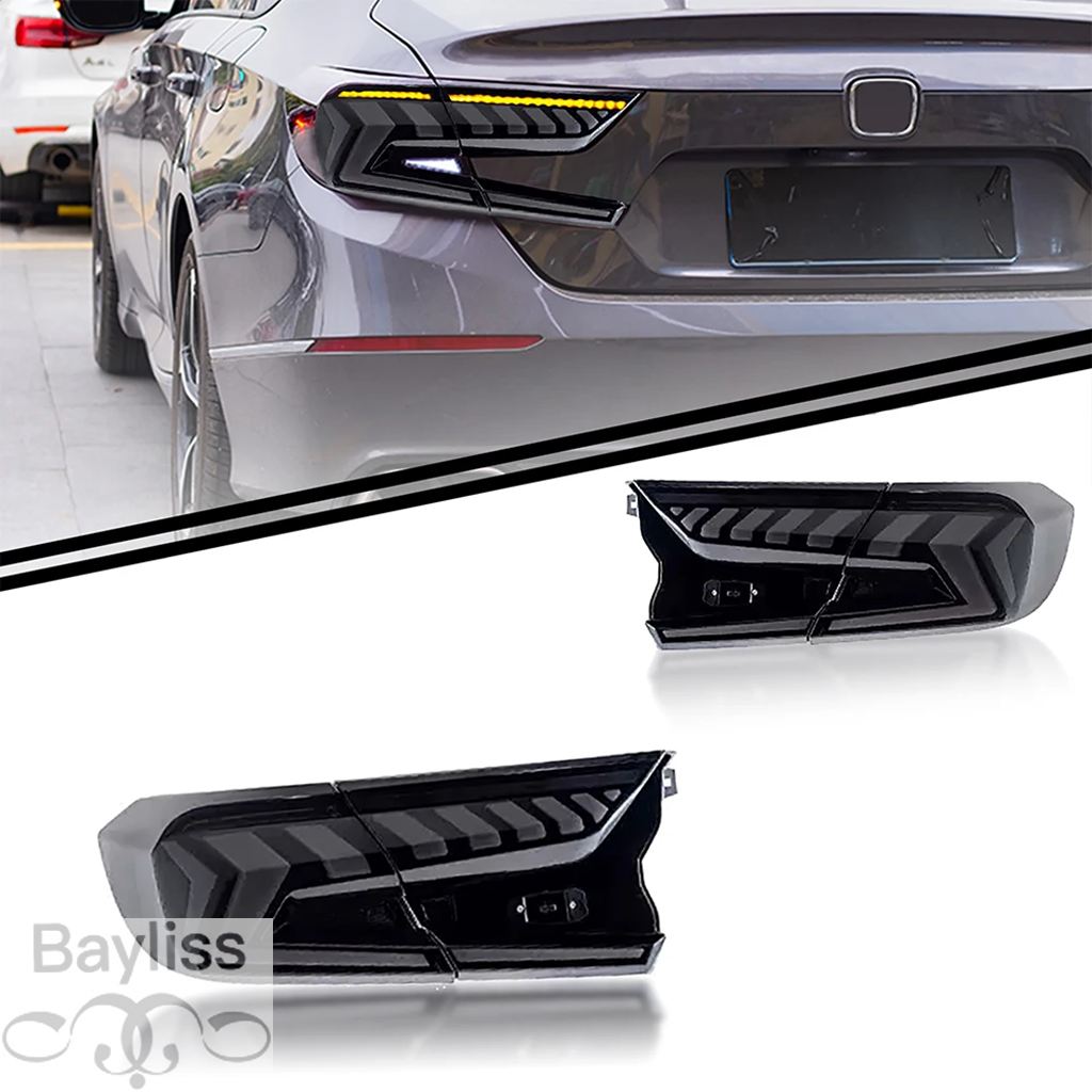 並行輸入品】 LED テールライトアセンブリホンダアコード 2018-19