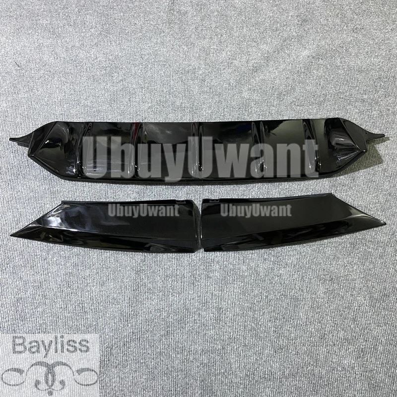 並行輸入品】 3 個 ABS リアバンパートランクリップスポイラー