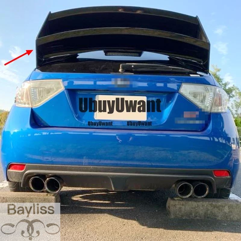 並行輸入品】 スバルインプレッサ WRX STI X 10th スポイラーカーボン