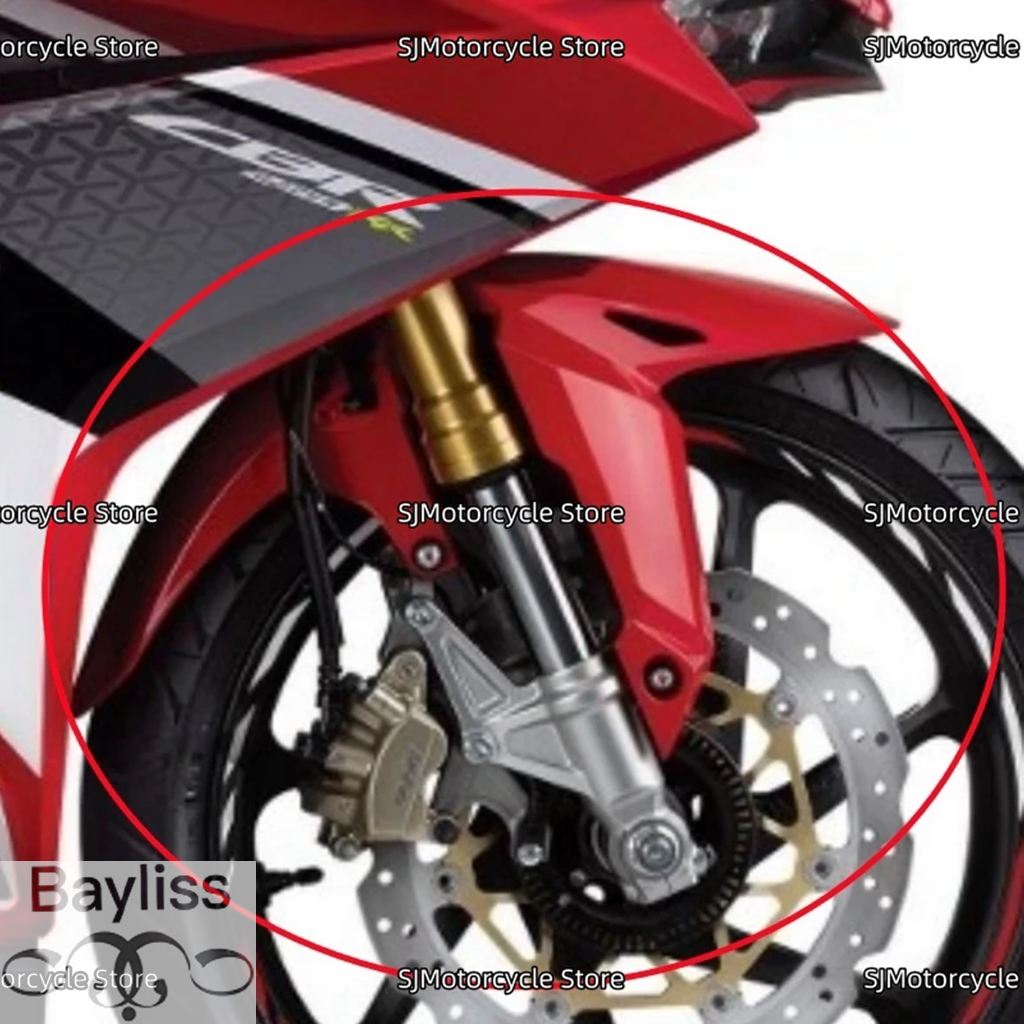 【並行輸入品】 ホンダcbr250rr cbr250 rr 2017 2018 2019-2024 アクセサリーバイクフロントマッドガードの画像