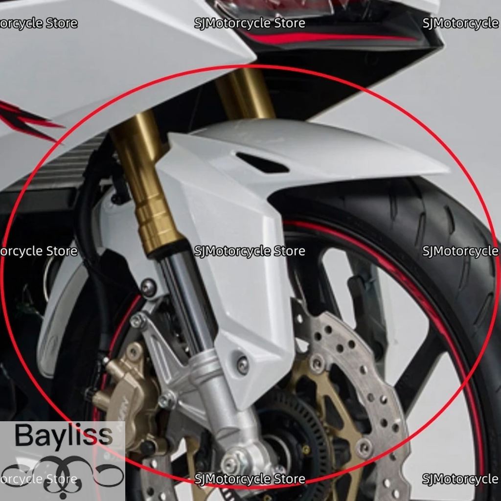 【並行輸入品】 ホンダcbr250rr cbr250 rr 2017 2018 2019-2024 アクセサリーバイクフロントマッドガードの画像