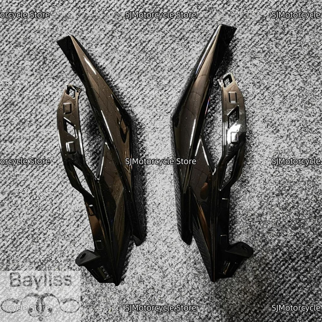 並行輸入品】 ブラックバイクフロントアッパーフェアリングヘッド