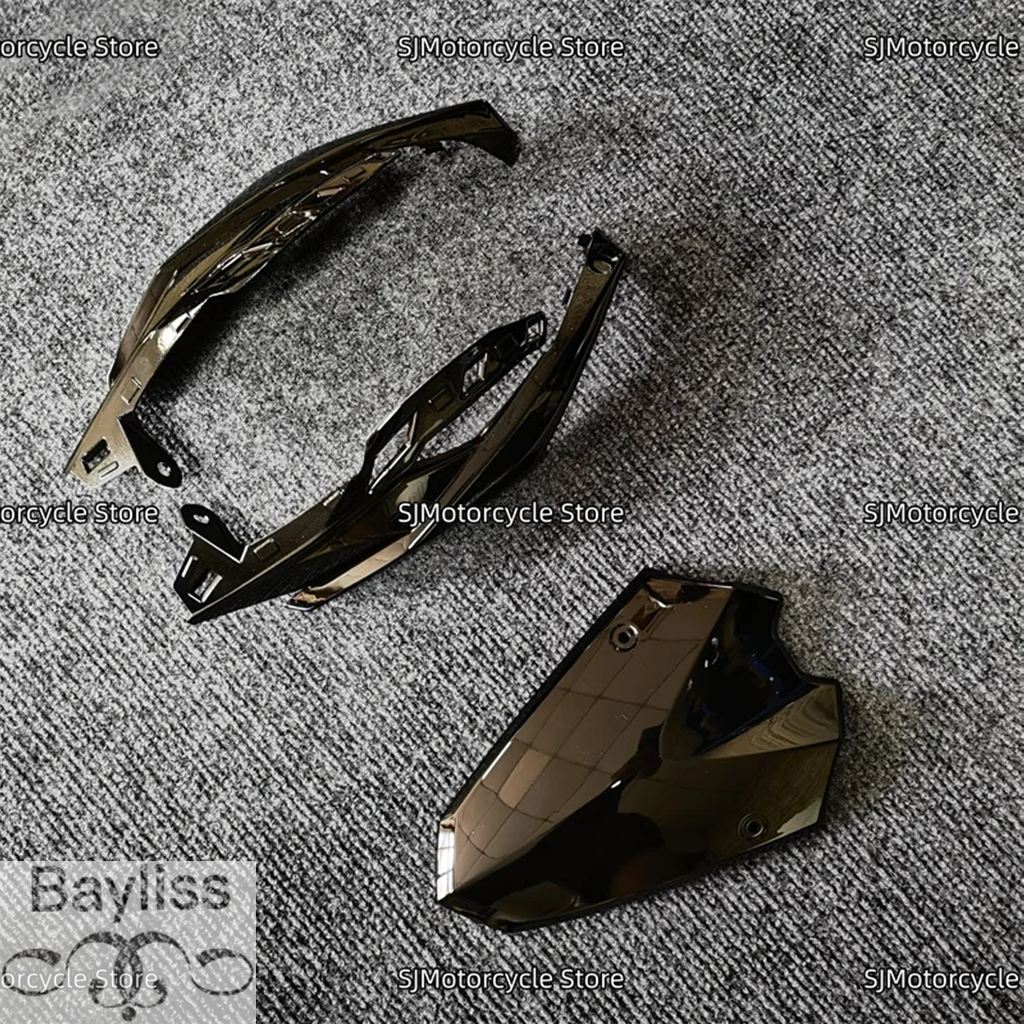 並行輸入品】 ブラックバイクフロントアッパーフェアリングヘッド