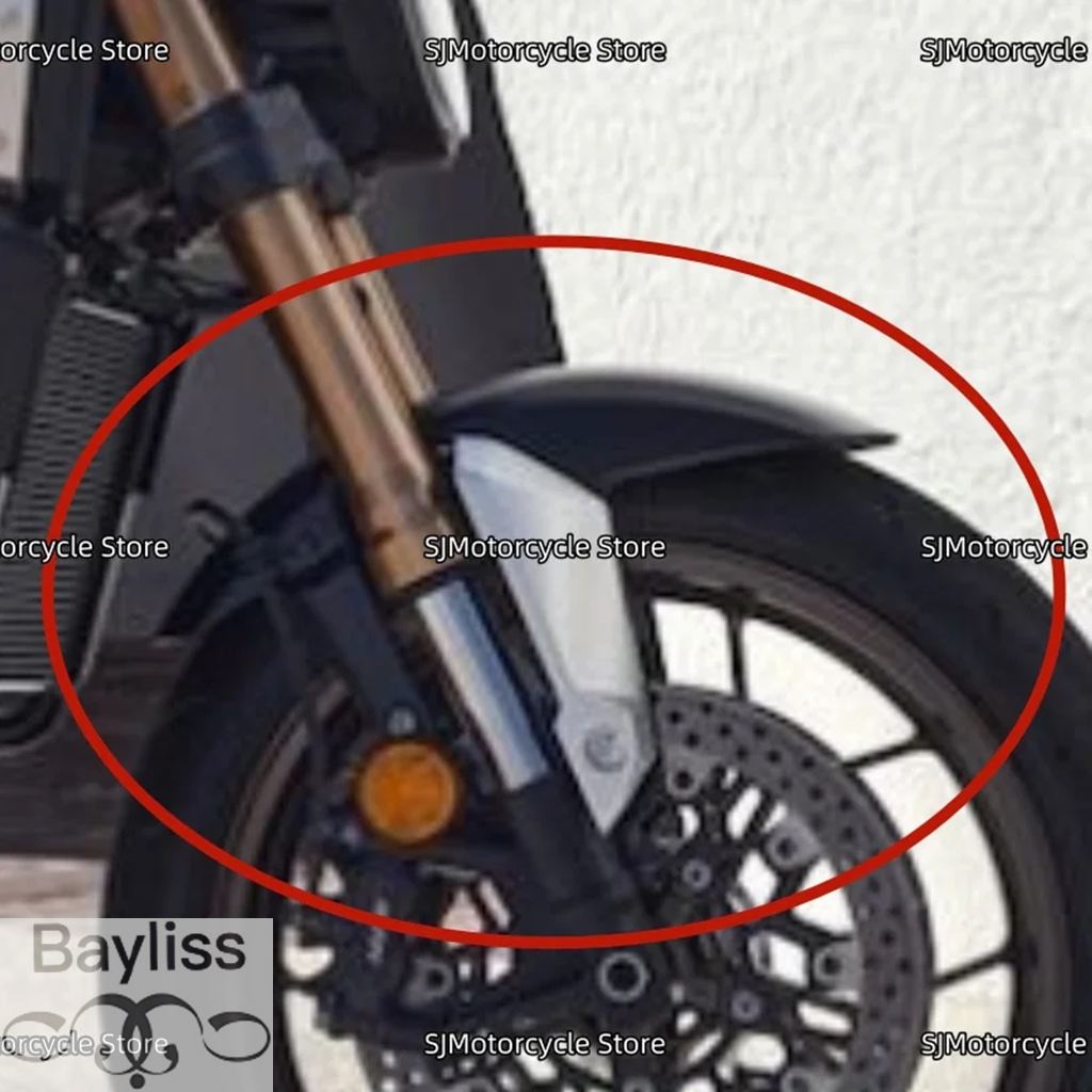 【並行輸入品】 フロントフェンダーマッドガードカバーカウルフェアリングパネルホンダ CB650R CBR650R 2019-2025 CBR500R CBR400R 2022-2025 CB500F 2022-202の画像