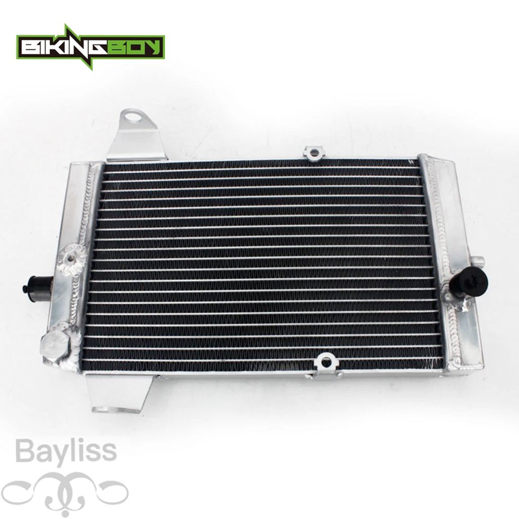 【並行輸入品】 Bikingboy-エンジン冷却ラジエーター 水冷 アルミニウムコア カワサキkvf700 kfx700 プレーリー04 05 06 07 08 09 39060-0006の画像