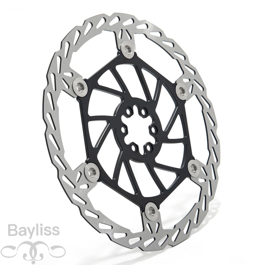 【並行輸入品】 BikingBoy-電動自転車用オーバーサイズディスクアダプター リアディスク用前輪リア 220/250mmの画像