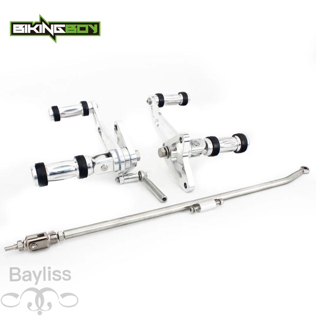 【並行輸入品】 Bikingboy-フォワードコントロールリアセット シャドウvlx 600 vt600 cdデラックス vt 600 c 88-07 89 90 91 92 93 94 95 96 97 98 99 00 01 0の画像