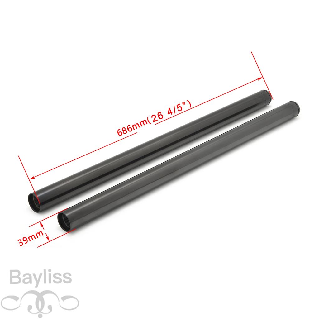 【並行輸入品】 スポーツスター用Bikingboyフォークチューブ 39mm 24 4 インチ 26インチ 4 インチ 5インチ xl883l 05-15 xl883n xl883r xl1200c 09-15 xl1200l_4