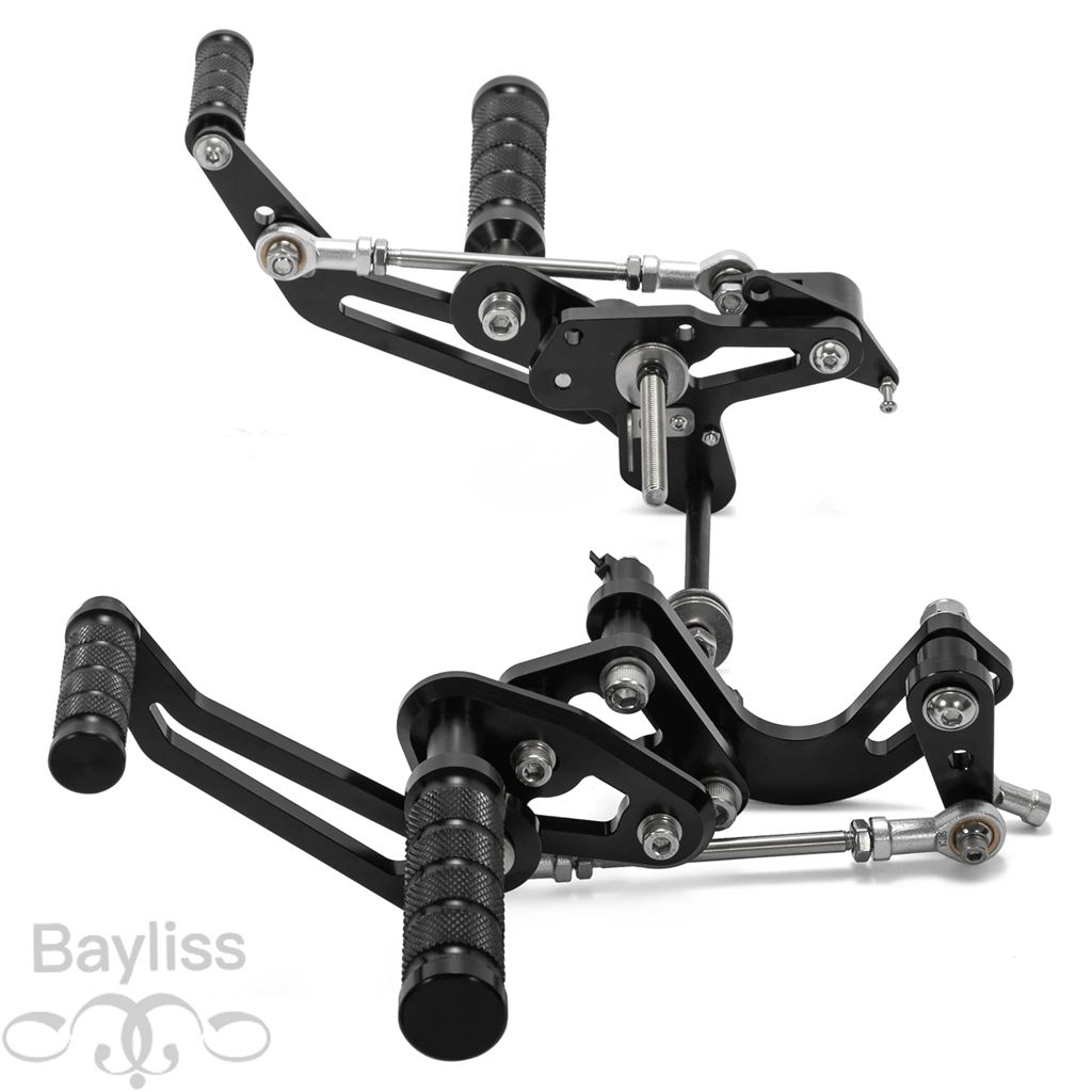 【並行輸入品】 BIKINGBOY 7インチ フォワードコントロール ホンダ VTX 1800 VTX1800C用 VTX1800C1 VTX1800C2 VTX1800F VTX1800F3 17.78cm リアセット フットペの画像