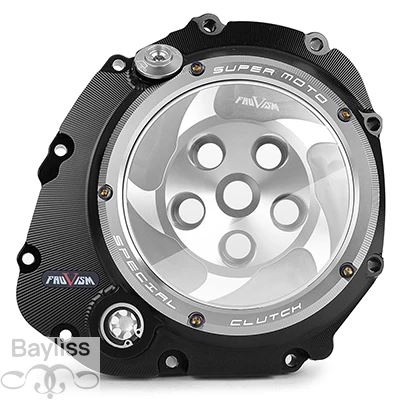 並行輸入品】 CNC GSXS750 クリアクラッチカバースプリングリテーナー