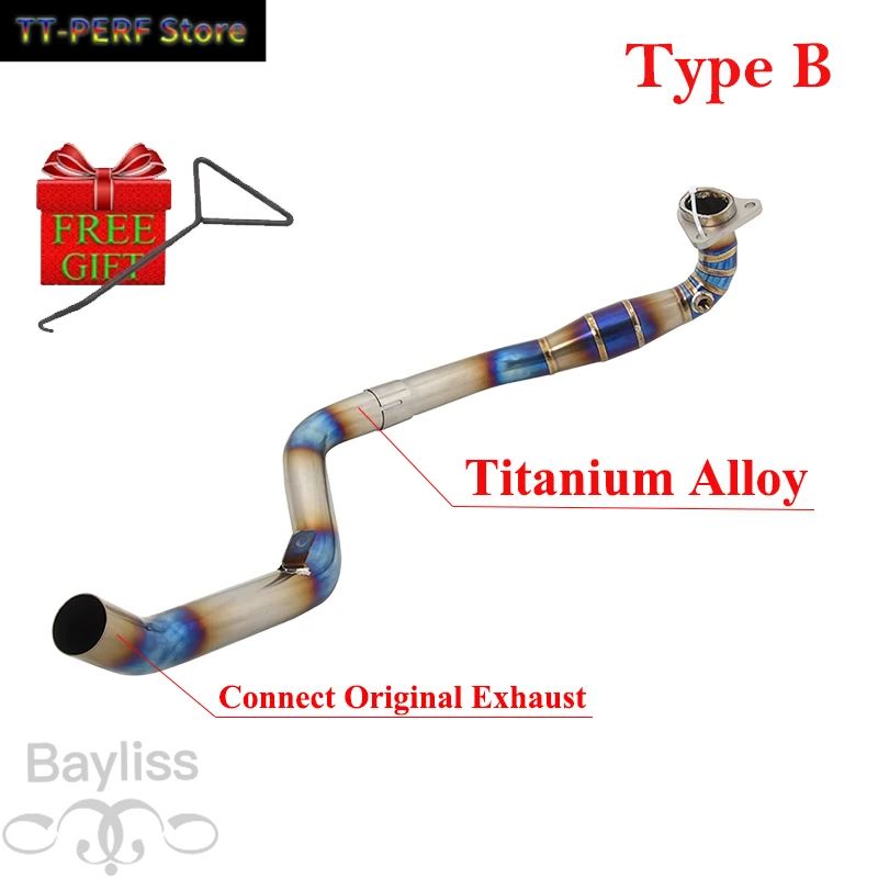 【並行輸入品】 ホンダ用バイク 二輪エキゾースト ホンダ用オリジナルX-ADV750バイク 二輪エキゾースト ホンダXadv750 750バイク 二輪用 フロントパイプの画像