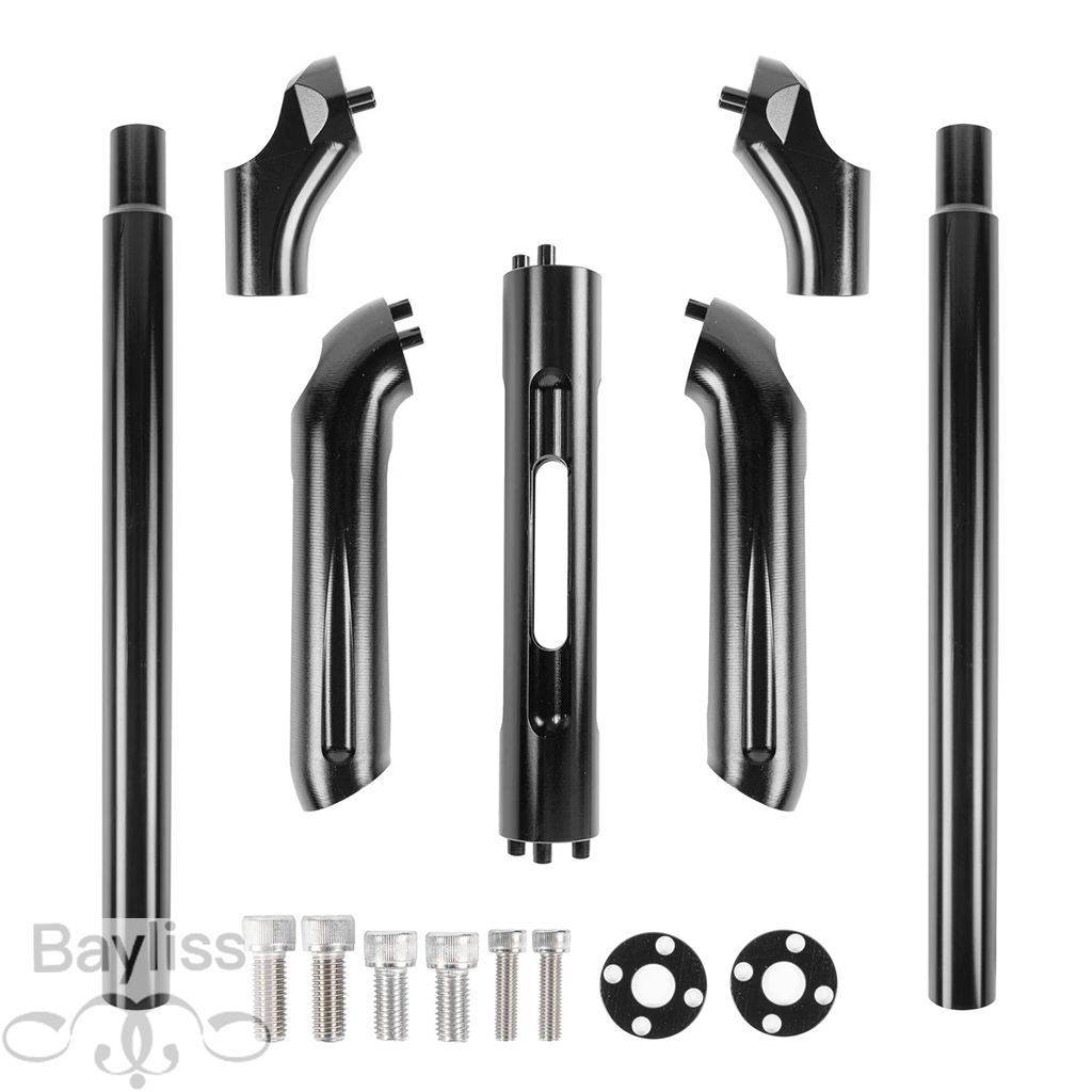 【並行輸入品】 XDiavel S 2021 2022 2023 CNC アルミハンドルバードラッグハンドルバーライザー Ducati XDiavel 2016 2017 2018 2019 2020の画像