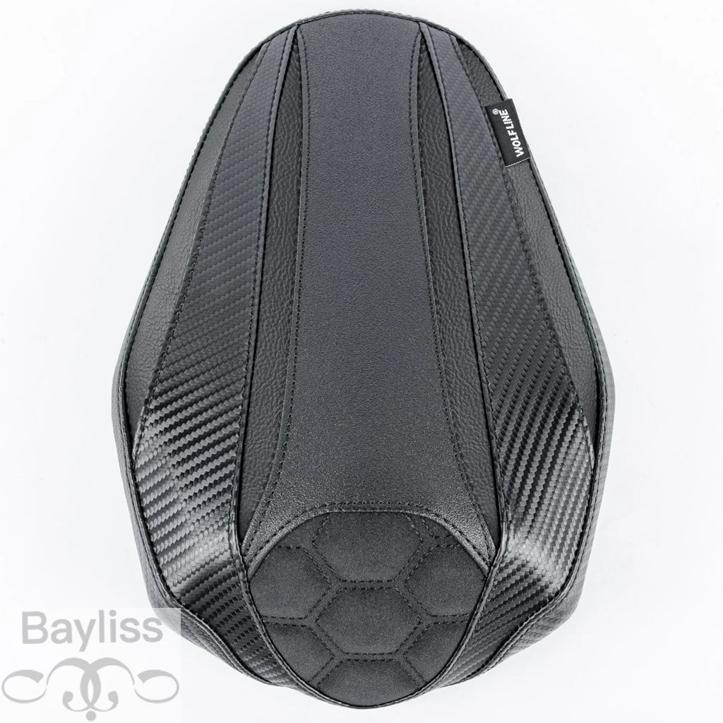 クッションカバー 並行輸入品】 バイクリア助手席クッションカバーパッド フロント運転席