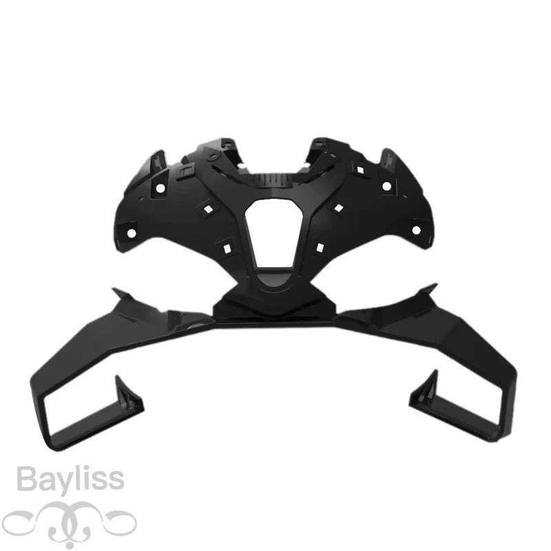 【並行輸入品】 バイク固定翼フロントエア力学スポイラー ウィングレットアウター装飾アクセサリー bmw s1000rr 2019 2020 2021 2022の画像