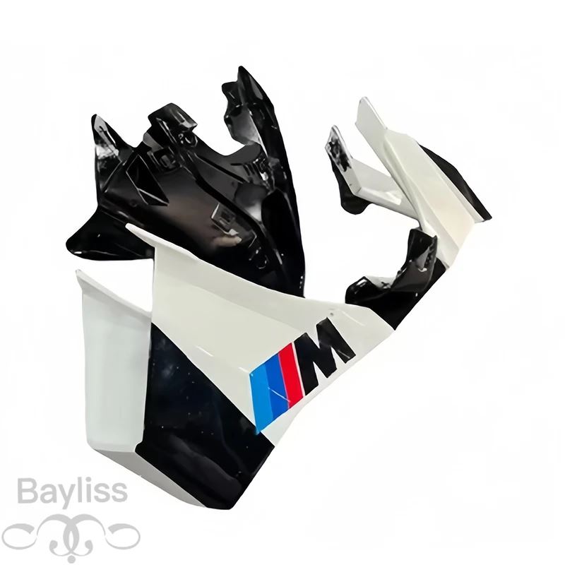 【並行輸入品】 バイク固定翼フロントエア力学スポイラー ウィングレットアウター装飾アクセサリー bmw s1000rr 2019 2020 2021 2022の画像
