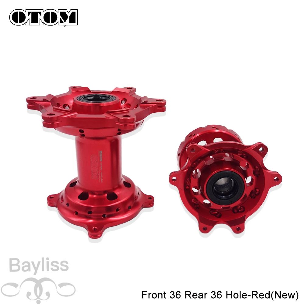 【並行輸入品】 Otom-バイク用アルミニウムCNCホイールハブ ホンダ用アクセサリー CR125 CR250 crf250r crf450r crf250x crf450x 36穴 32穴の画像